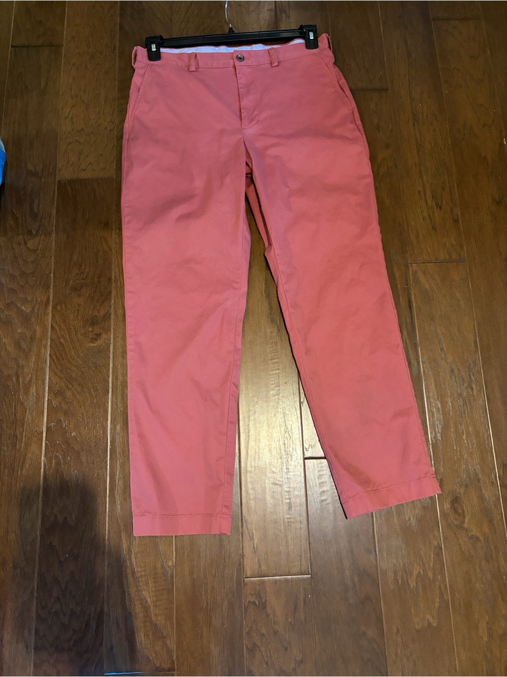 Handsome Men Pants Brooks Brothers 1818  Men's salmon pink Clark Chinos W36xL32